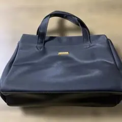 ブラック☆シンプル★収納★カジュアルハンドバッグ