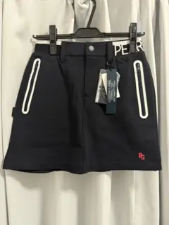 【PEARLYGATES】レディース ゴルフスカート ブラック【新品タグ付き】