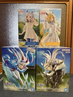 ウマ娘　フィギュア4種（ヒシミラクル、ネオユニヴァース、タマモクロス、オグリ）