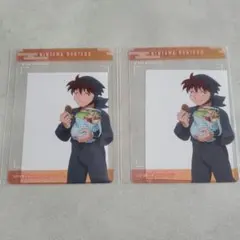 忍たま乱太郎　ファミリーマート　クリアカード　土井半助　2枚