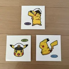51 キャプテンピカチュウ ポケモンパンシール ステッカー