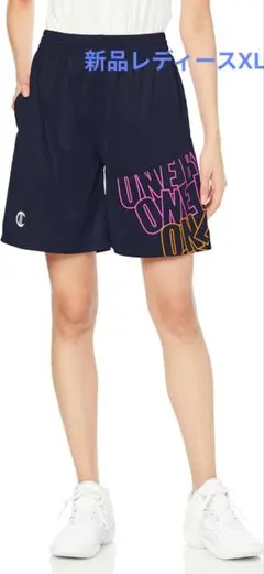 チャンピオン　Champion　レディース　ハーフパンツ　バスパン　XLのサムネイル