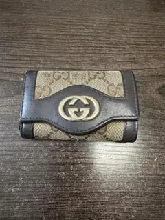 GUCCIキーケース　GGキャンパス