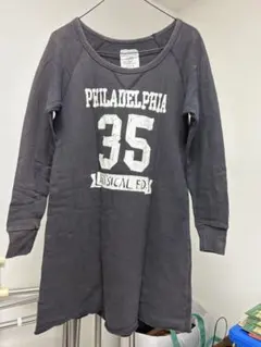値下げ中◇美品【cuctusCEPO】スウェットM チュニックトレーナー