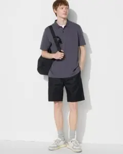 UNIQLO　ユニクロ　ドライストレッチイージーショーツ　男女兼用　ブラック