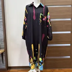 【新品】シャツワンピース