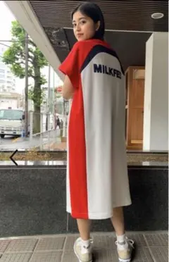 新品　MILKFED. ミルクフェド BICOLOR DRESSのサムネイル