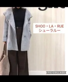 SHOO・LA・RUE（シューラルー）フェイクスライバーフードコート