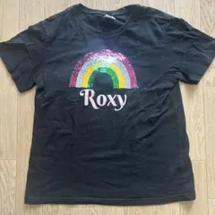 ROXY Tシャツ　黒　スパンコール　150