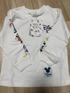 【新品】H&M ミッキー＆フレンズ 長袖ロンT 90cm