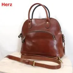 ★定番★ヘルツ　レディースハンドショルダー(Q-52)　Herz　チョコのサムネイル