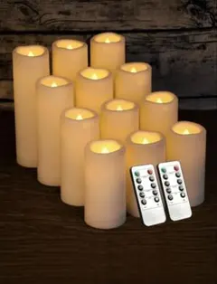 LEDキャンドル12個②