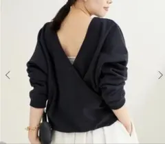 snidel カシュクール スウェット グレー F