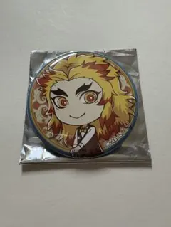 鬼滅の刃　缶バッジ　キメツモダン　藤色商店街あみあみ通り限定　煉獄杏寿郎 缶バのサムネイル