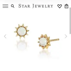 AHKAH スノーぺレッツピアス18金(シングルピアス)最終価格 - メルカリ