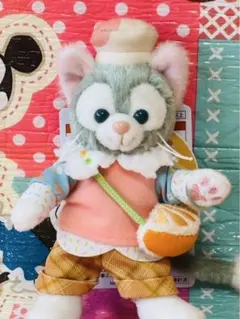 ダッフィー&フレンズ　ワンダフルキッチン ぬいぐるみバッジ　ジェラトーニ