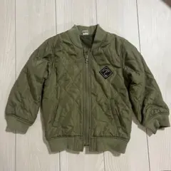 キッズアウター　ブルゾンカーキ　100cm