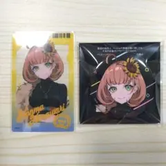 にじさんじ EX Gamers Event クリアカード 缶バッジ 本間ひまわり