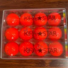 新品 キャスコ KIRA★STAR ゴルフボール 1ダース レッドのサムネイル