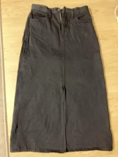 UNIQLO ブラック タイトスカート ウエスト58cm