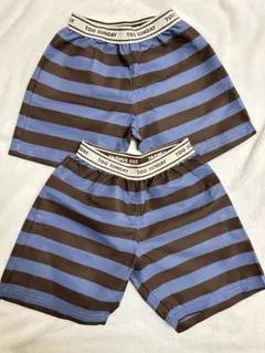 子供用ストライプ ハーフパンツ水陸両用パンツ 110cm まとめ売り