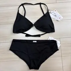 新品UNIQLO セパレート水着 ブラックのサムネイル
