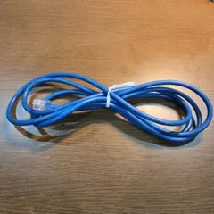 ２ｍ cat.6A 青色 LANケーブル RJ45コネクタ