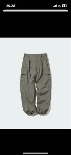 カーゴパンツ オリーブグリーン L