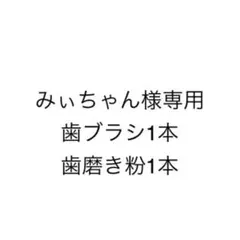 みぃちゃん様専用