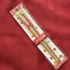 Skater Hello Kittyハローキティ（寅）マスコット付き箸 21cmのサムネイル