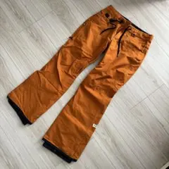 patagonia パウダーボウルパンツ Mサイズ オレンジ 明るい茶色 - メルカリ
