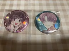 東京喰種 缶バッジ 2個セット 金木研 霧嶋董香 - メルカリ