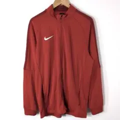 00s NIKE トラックジャケット XL 赤 刺繍ロゴ ヴィンテージ ジャージ