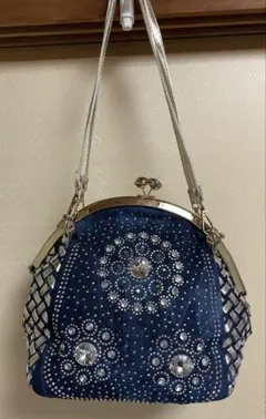 がま口ショルダーバッグ