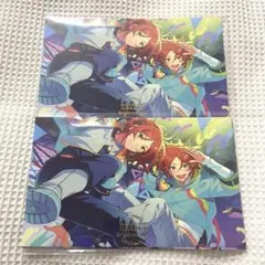 あんスタ 2wink 10周年展示会 入場特典 アニバーサリーポストカード 2枚