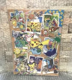 ポケットモンスター バンプレスト シール 下敷き ジャンボカードダス