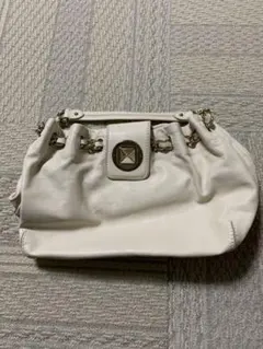 【美品・再値下げ】kate spade 白バッグ 袋付き