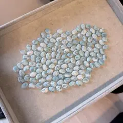 天然ラリマー ルース 裸石 ドミニカ産 カボション 3ct - メルカリ