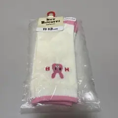 ホットビスケッツ　ミキハウス クマデザイン靴下 11-13cm