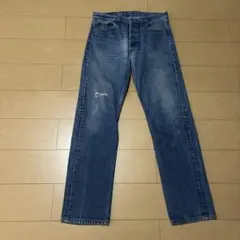 USA製 90s Levi‘s 501 デニムパンツ 34X33 ヒゲ ダメージ