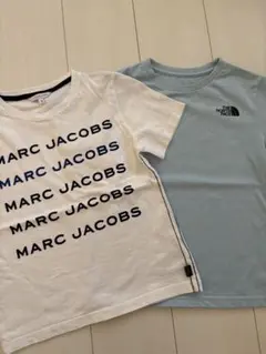 ノースフェイス マークジェイコブスTシャツ130 キッズ 2枚セット