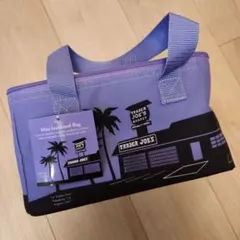 Trader Joe's トレジョ ミニ保冷バッグ 紫 パープル