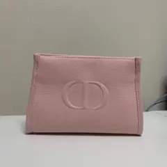 Dior ディオール　ピンクロゴ入りポーチ　ノベルティ　非売品