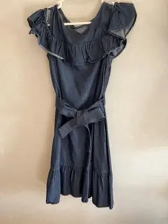 美品BLUE LABEL CRESTBRIDGE デニム生地のワンピース