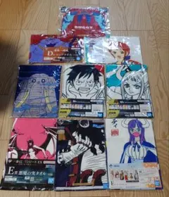 ワンピース 一番くじ アラカルト タオル系セット