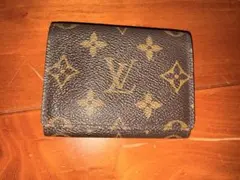 ルイヴィトン モノグラム 名刺入れ カードケース 外側美品