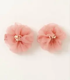 キャサリンコテージ マカロンカラーヘアクリップ2個セット