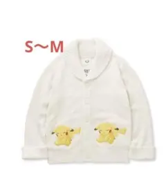gelato pique ピカチュウ フード付きカーディガン 新品未使用 gelato pique】【ユニセックス】ベビモコジャガードショール