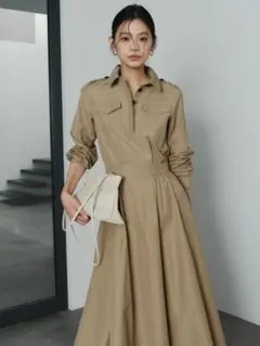 新品⭐︎アニュアンス 薄紫 ノースリーブ ロングワンピース サイズS