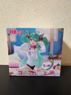 初音ミク Desktop Cute 猫耳Tシャツver. フィギュア